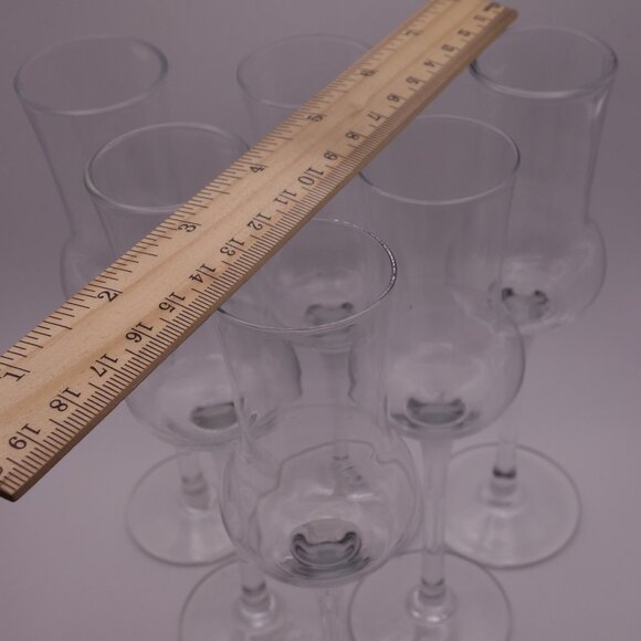 Set of Six(6) Whiskey/Tequila Sipping Glasses with Tall Stem - Picture 8 of 10